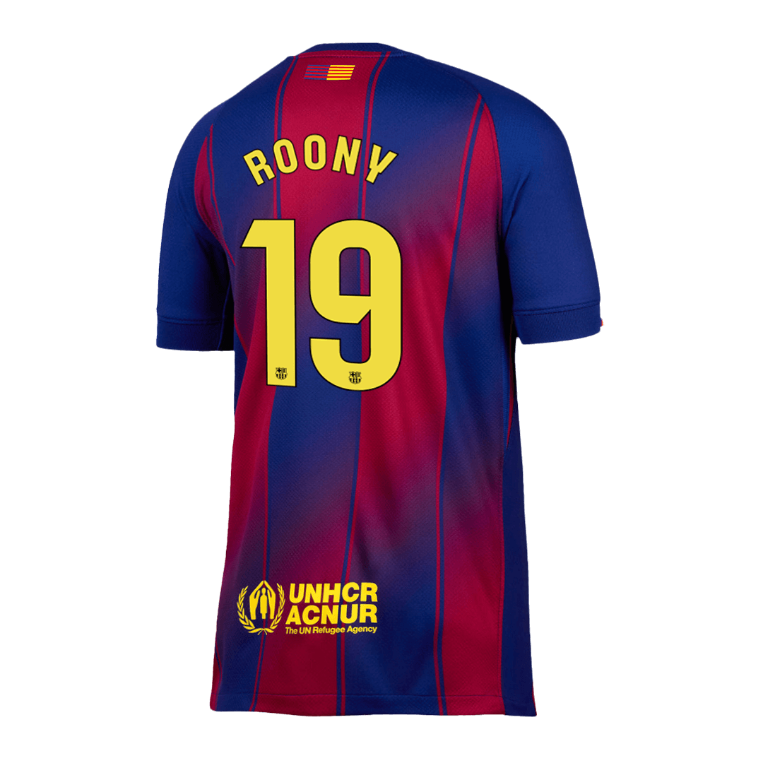 Barcelona 2025/26 Koti Pelipaita Miesten ROONY #19