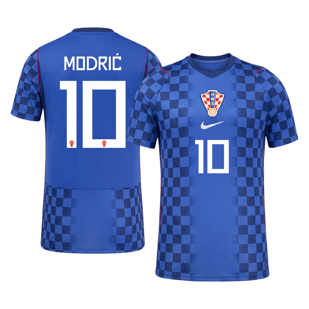 Croatia World Cup 2026 Vieras Pelipaita Miesten MODRIĆ #10
