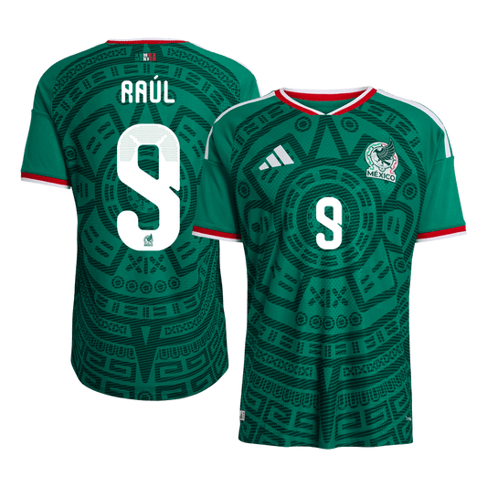 Mexico World Cup 2026 Koti Pelipaita (Player Version) Miesten Raúl #9