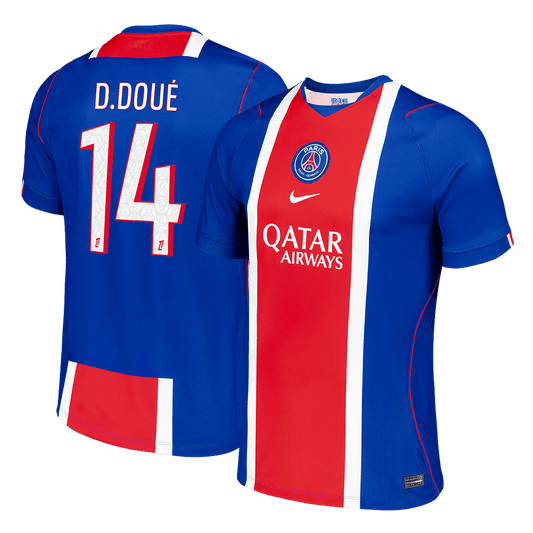 PSG 2026/27 Koti Pelipaita Miesten D.DOUÉ #14