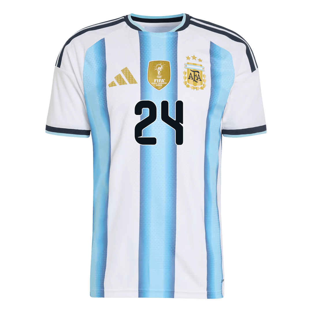Argentina World Cup 2026 Koti Pelipaita (Player Version) Miesten E. FERNANDEZ #24
