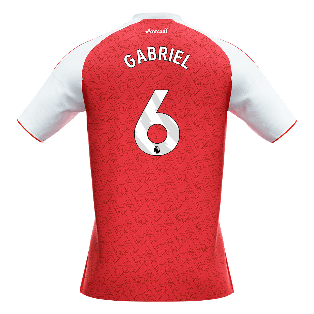 Arsenal 2025/26 Koti Pelipaita Miesten GABRIEL #6 [PREMIUM]