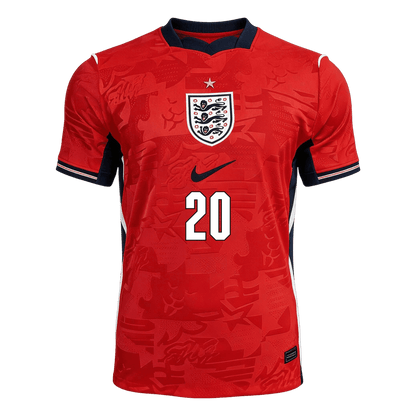 England World Cup 2026 Vieras Pelipaita Miesten PALMER #20