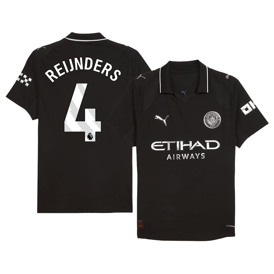 Manchester City 2025/26 Vieras Pelipaita (Player Version) Miesten REIJNDERS #4