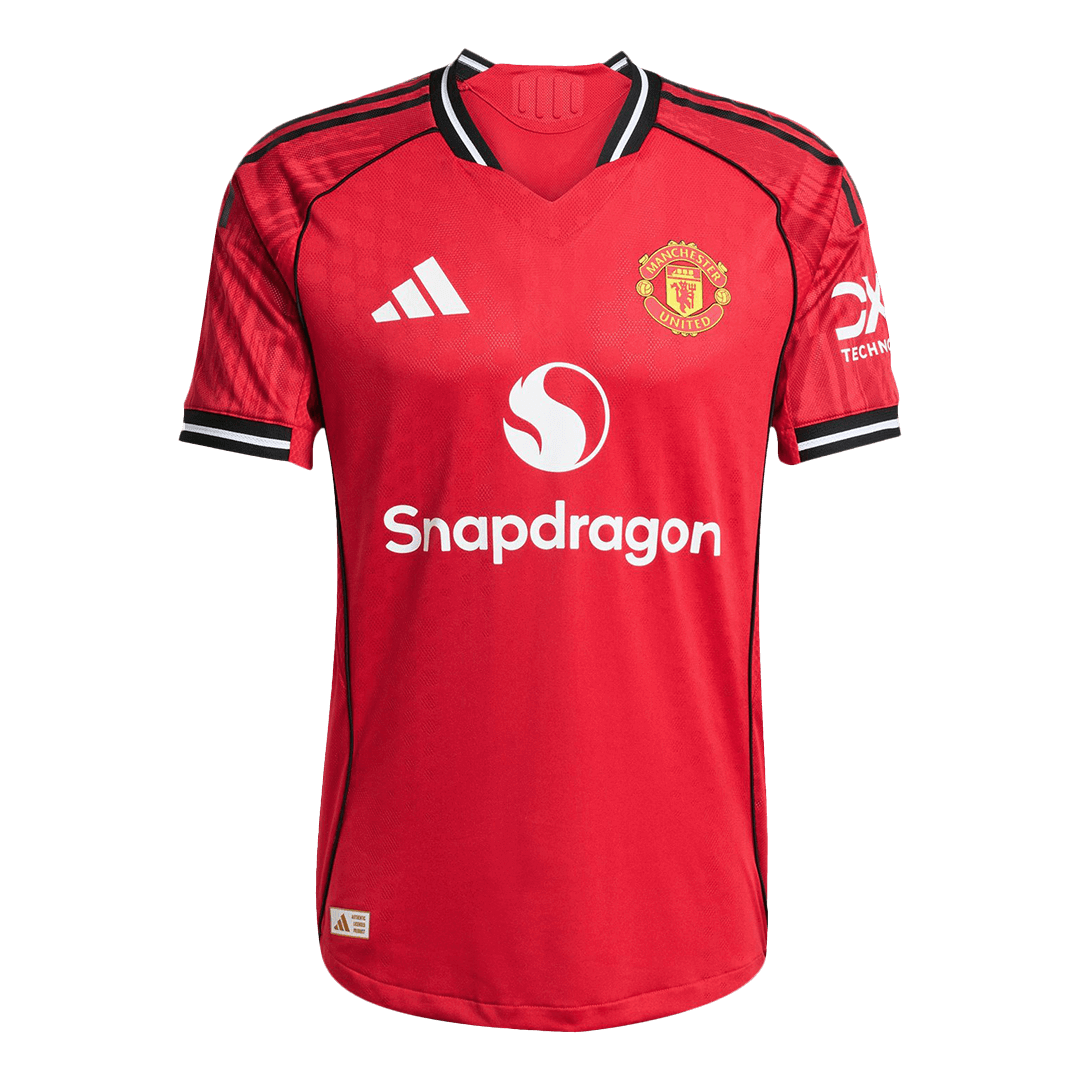 Manchester United 2025/26 Koti Pelipaita (Player Version) Miesten B.FERNANDES #8