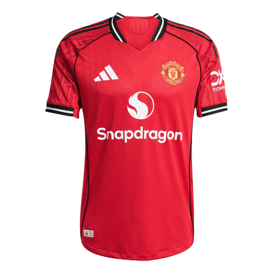 Manchester United 2025/26 Koti Pelipaita (Player Version) Miesten