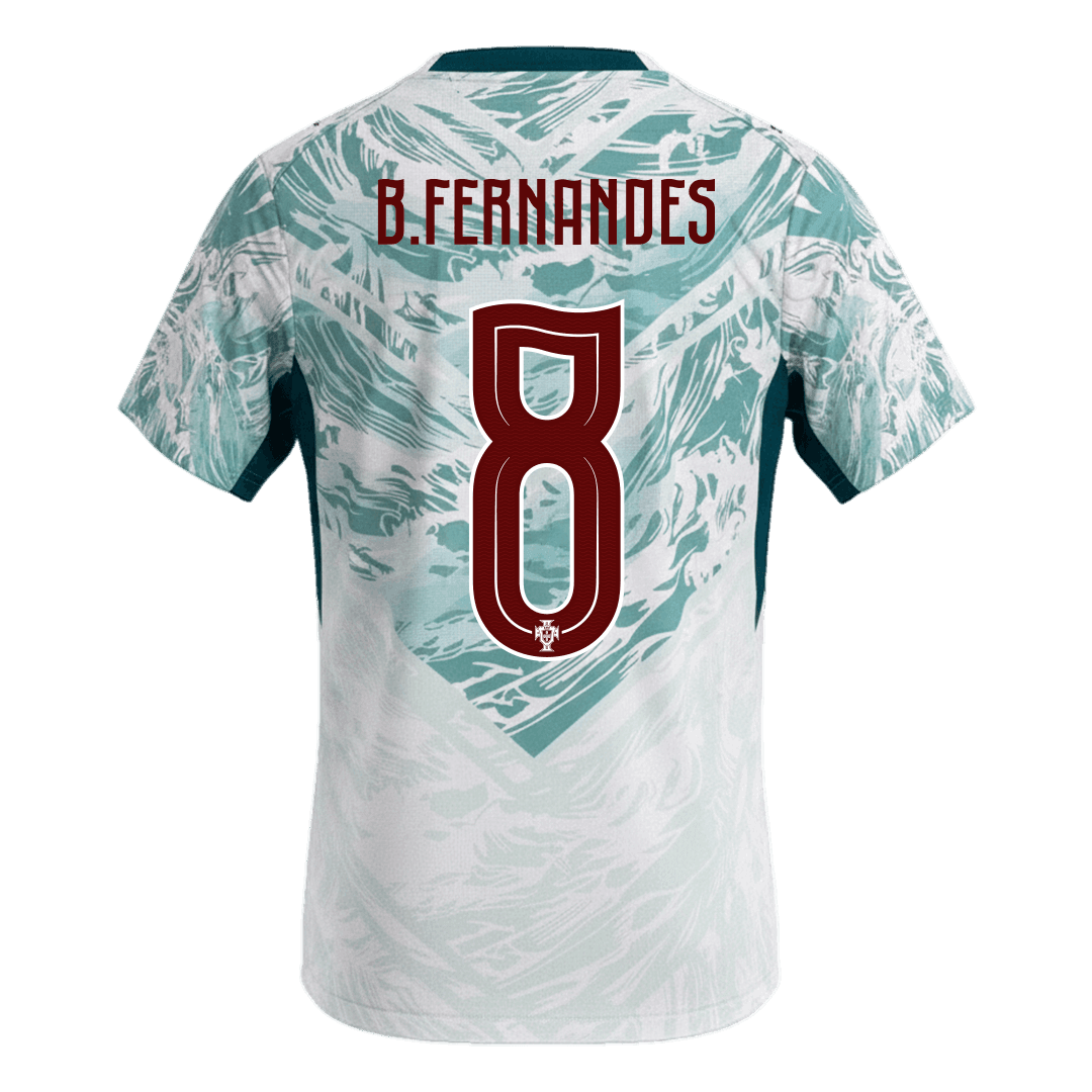 Portugal World Cup 2026 Vieras Pelipaita Miesten B.FERNANDES #8