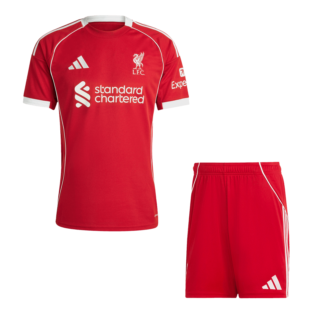 Liverpool 2025/26 Koti Pelipaitasetti Miesten