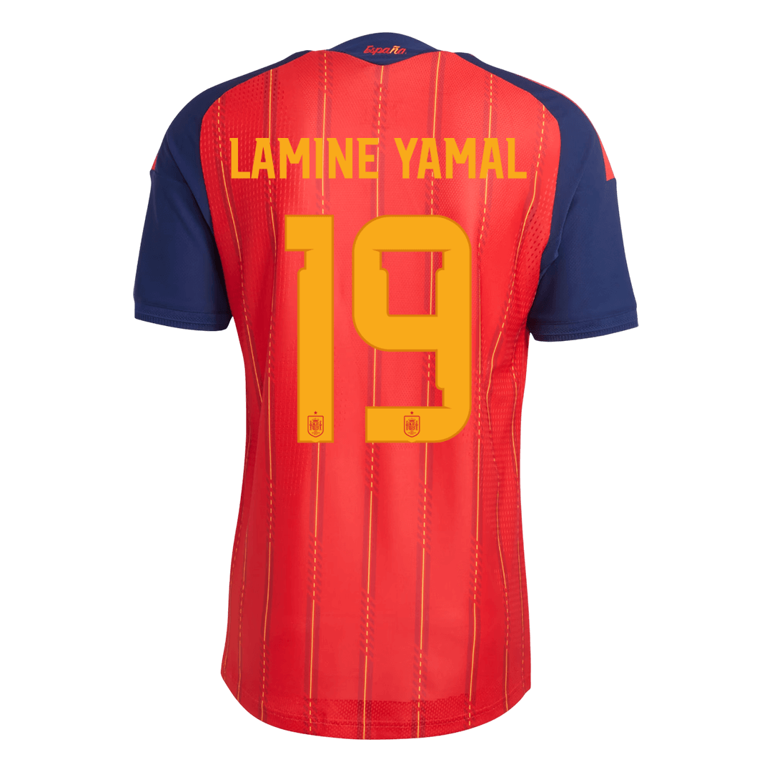 Spain World Cup 2026 Koti Pelipaita (Player Version) Miesten LAMINE YAMAL #19