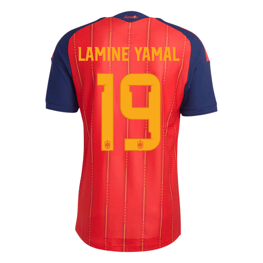 Spain World Cup 2026 Koti Pelipaita (Player Version) Miesten LAMINE YAMAL #19