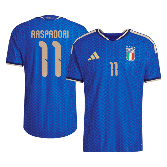 Italy World Cup 2026 Koti Pelipaita (Player Version) Miesten RASPADORI #11
