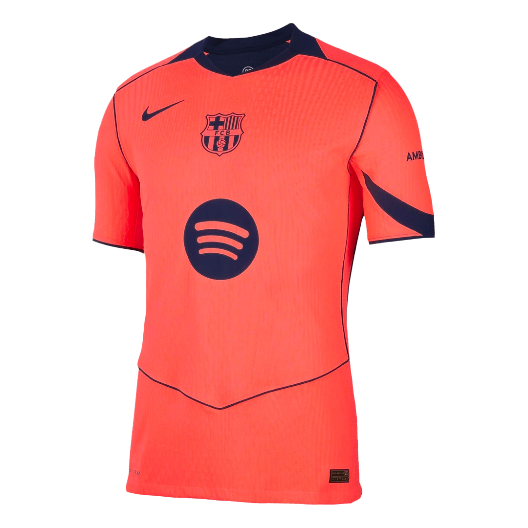 Barcelona 2025/26 UCL Kolmas Pelipaita (Player Version) Miesten GAVI #6