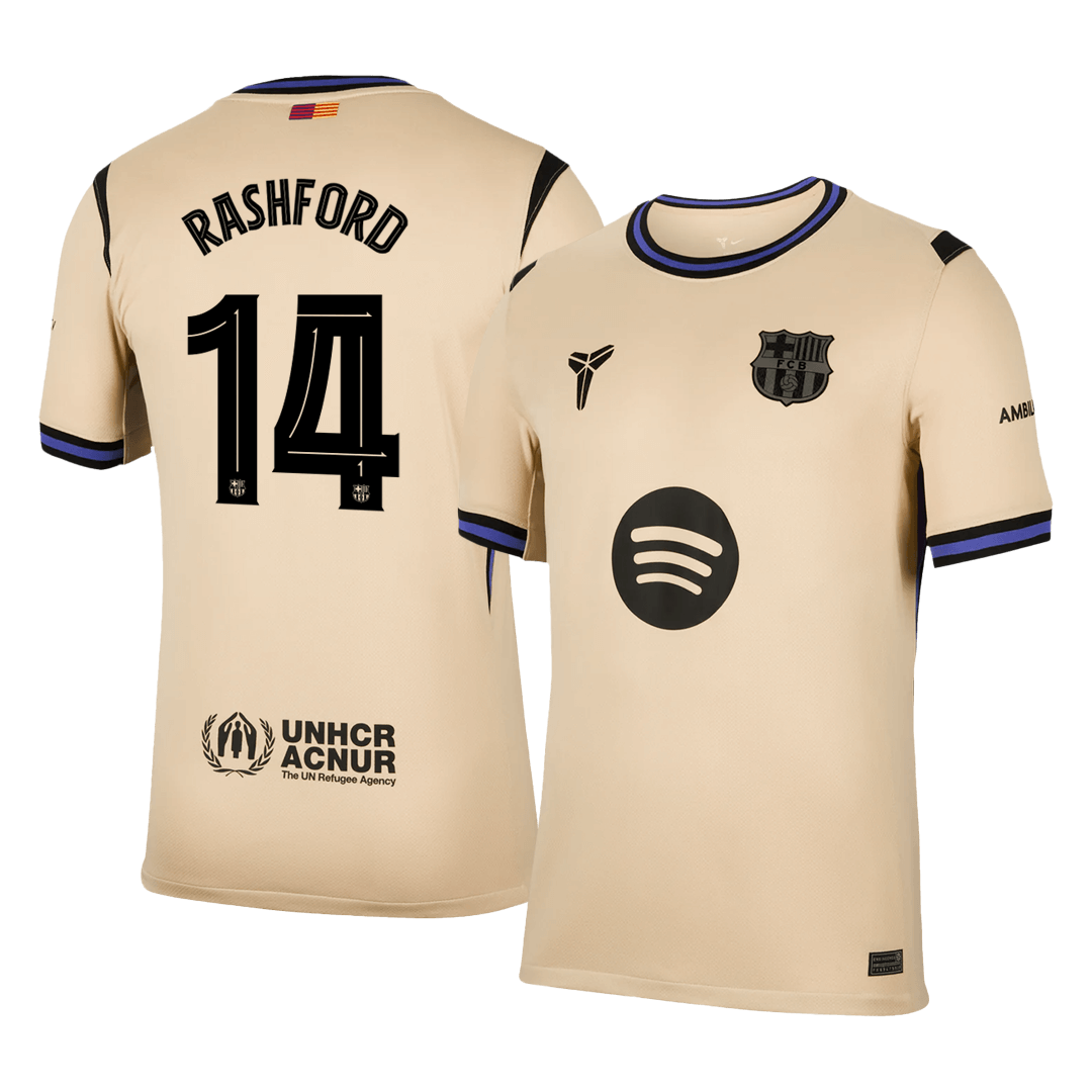 Barcelona 2025/26 UCL Vieras Pelipaita Miesten RASHFORD #14