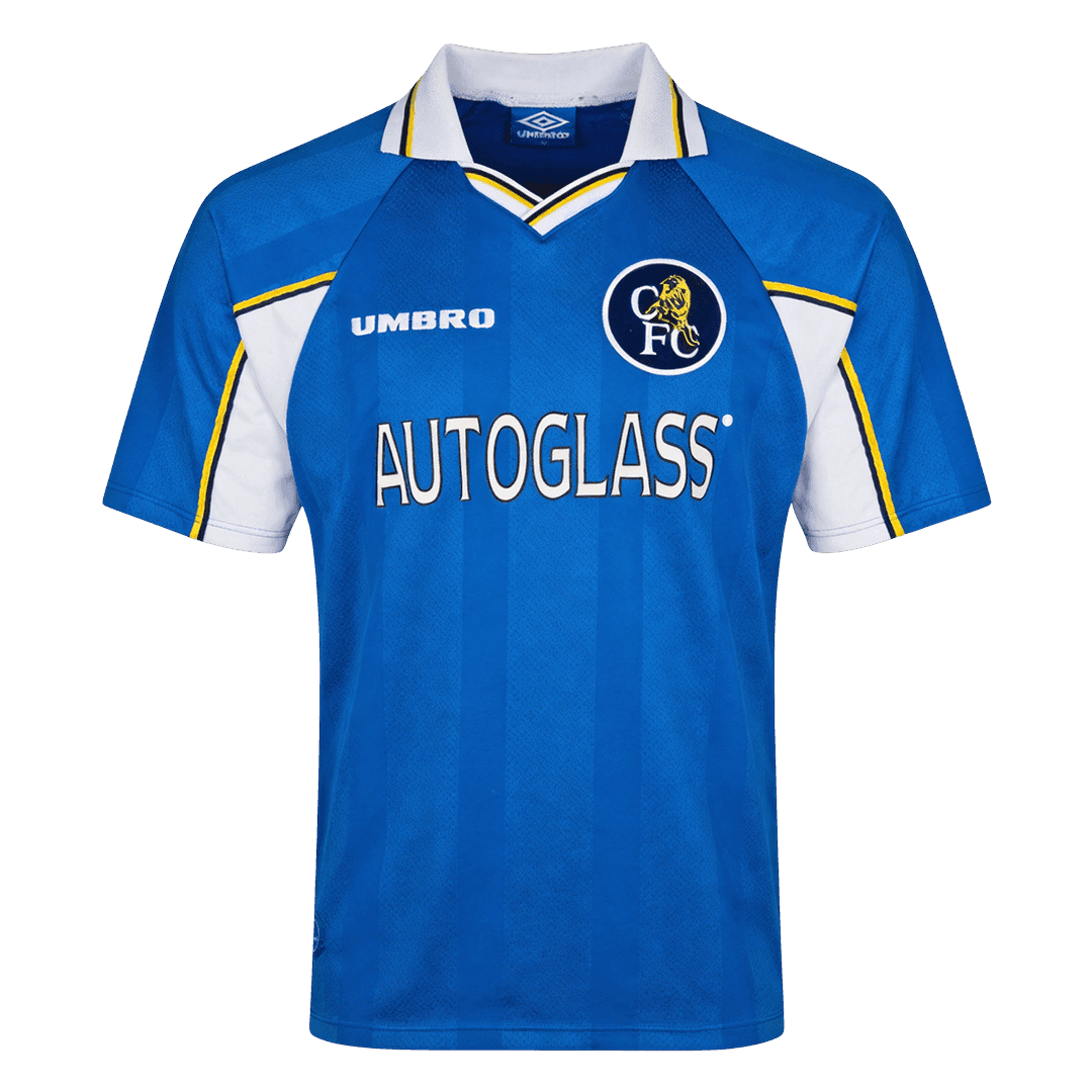 Chelsea 1997/99 Koti Retro-pelipaita Miesten
