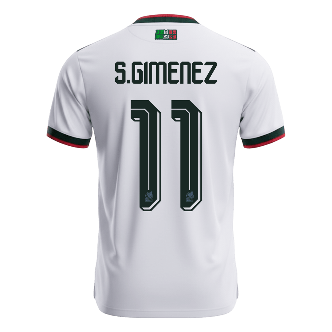 Mexico World Cup 2026 Vieras Pelipaita Miesten S.GIMENEZ #11