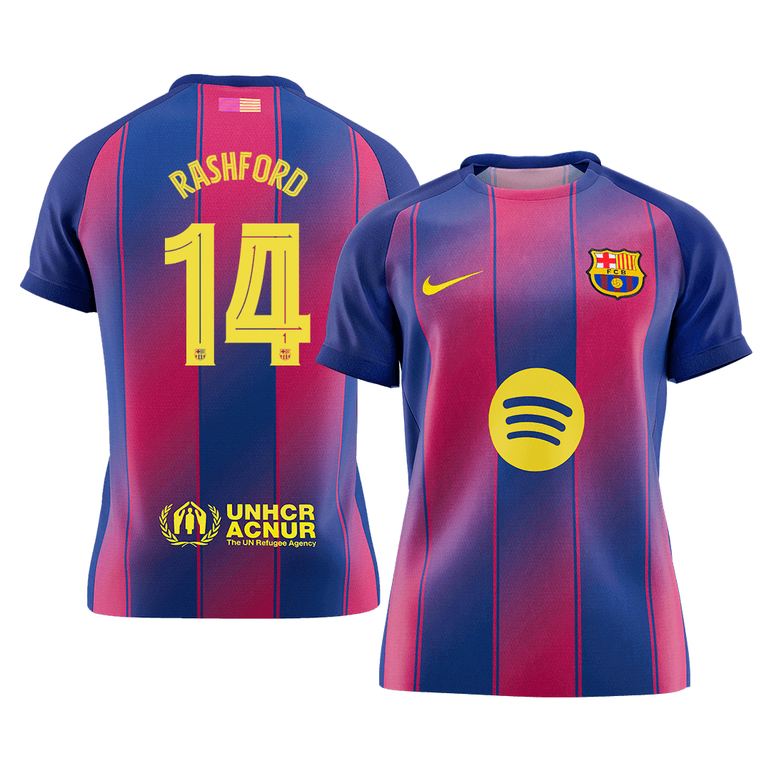 Barcelona 2025/26 UCL Koti Pelipaita Miesten RASHFORD #14