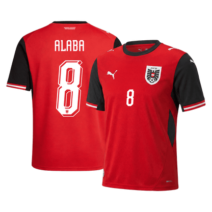 Austria World Cup 2026 Koti Pelipaita Miesten ALABA #8
