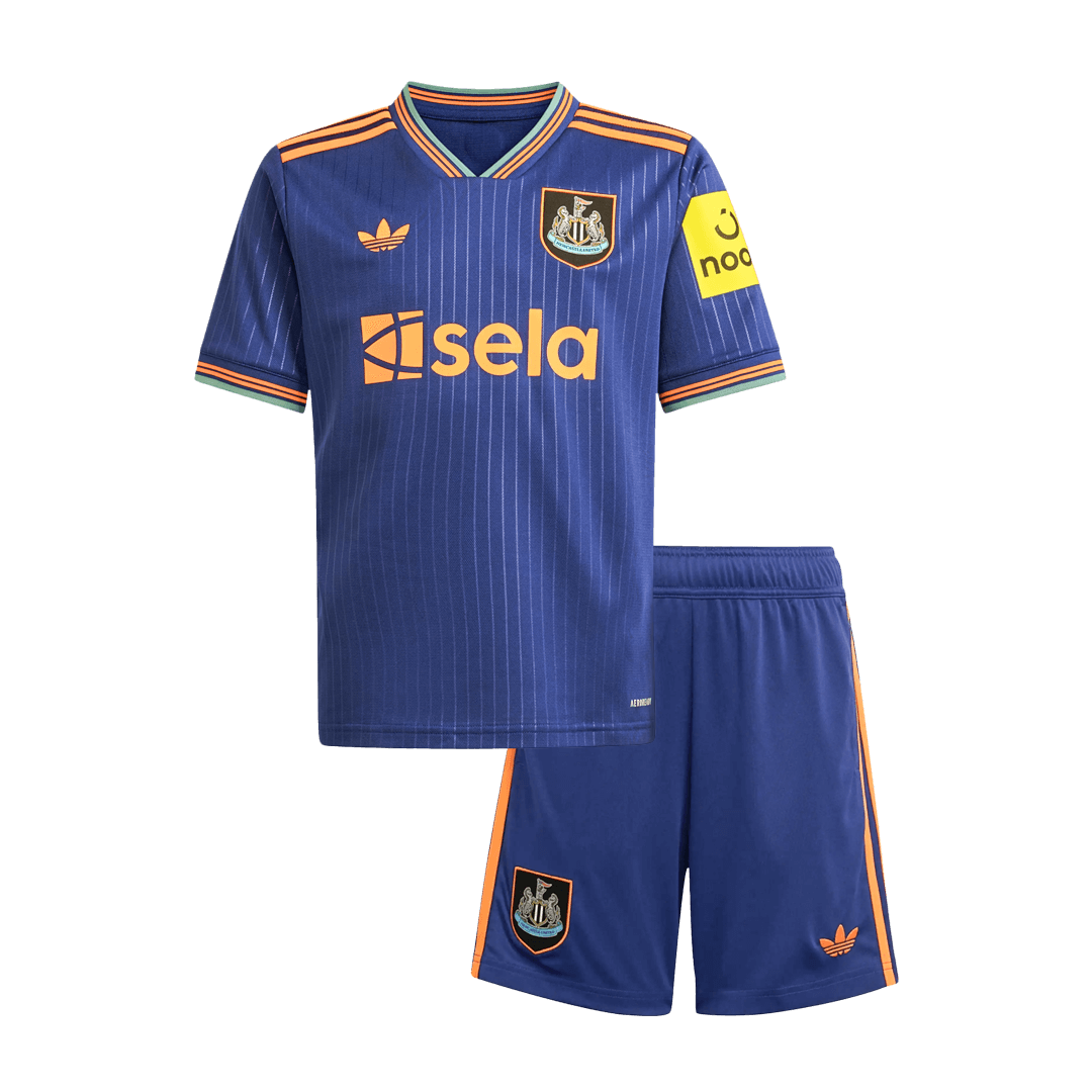 Newcastle United 2025/26 Kolmas Pelipaitasetti Lasten