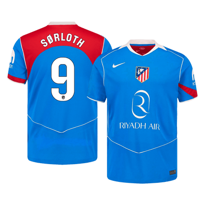 Atletico Madrid 2025/26 Kolmas Pelipaita Miesten SØRLOTH #9