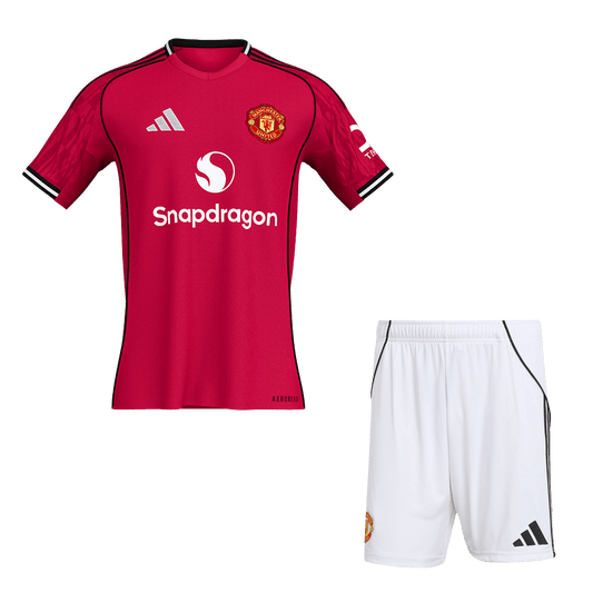 Manchester United 2025/26 Koti Pelipaitasetti Miesten [PREMIUM]