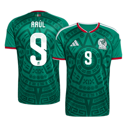 Mexico World Cup 2026 Koti Pelipaita Miesten Raúl #9 [PREMIUM]