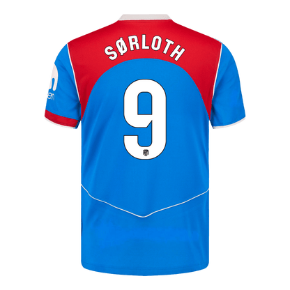Atletico Madrid 2025/26 Kolmas Pelipaita Miesten SØRLOTH #9