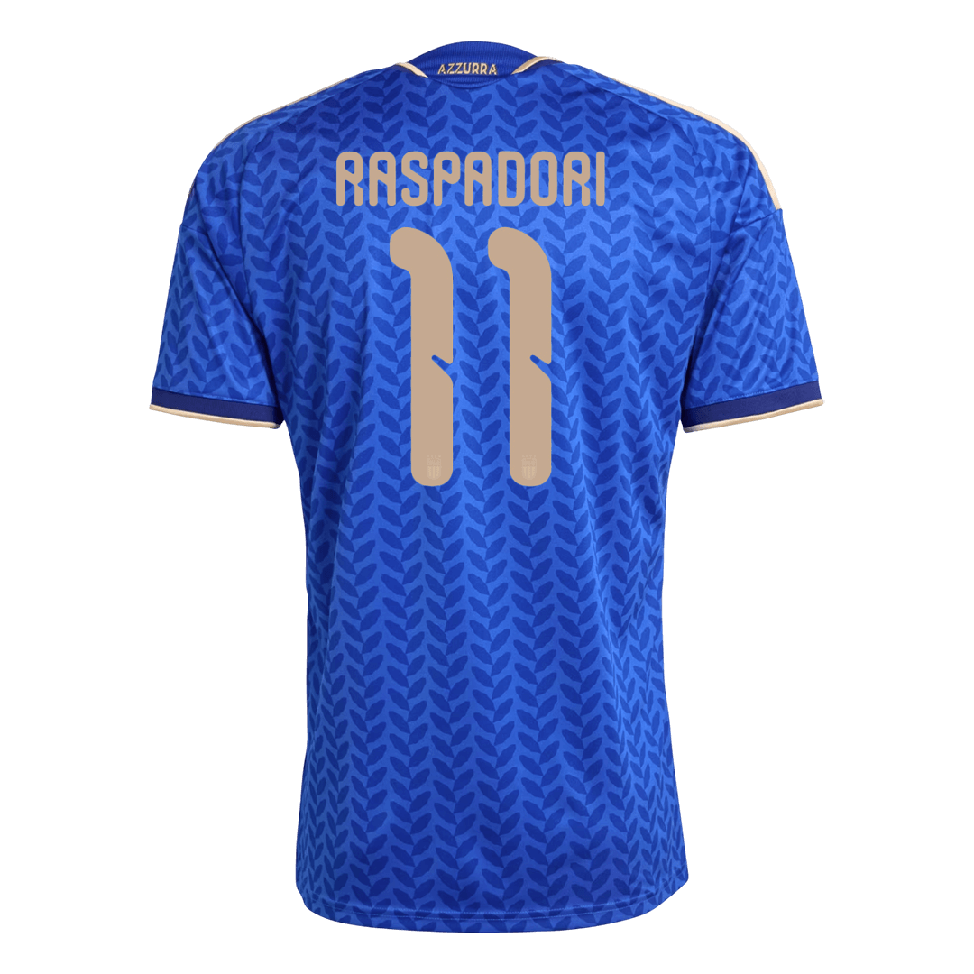 Italy World Cup 2026 Koti Pelipaita Miesten RASPADORI #11 [PREMIUM]