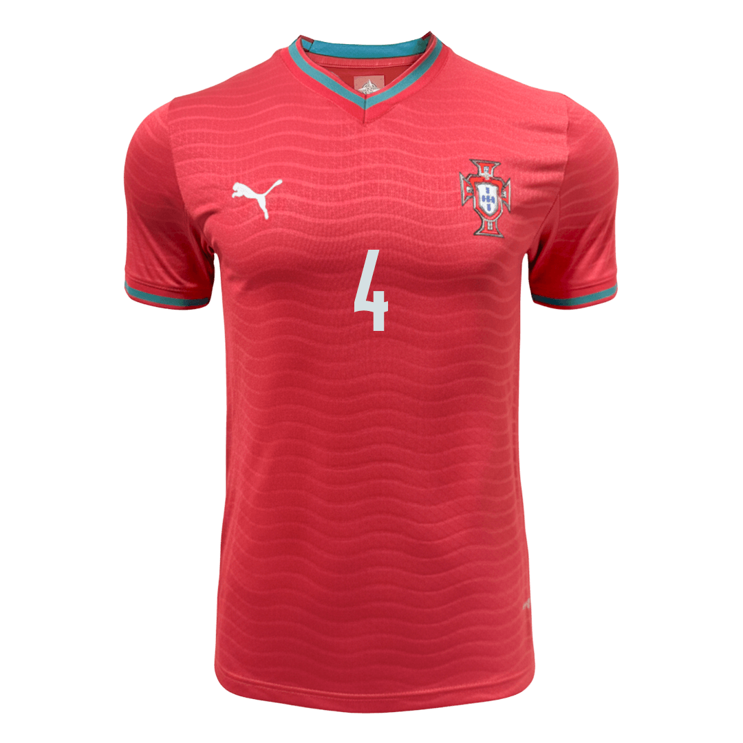 Portugal World Cup 2026 Koti Pelipaita (Player Version) Miesten RÚBEN DIAS #4