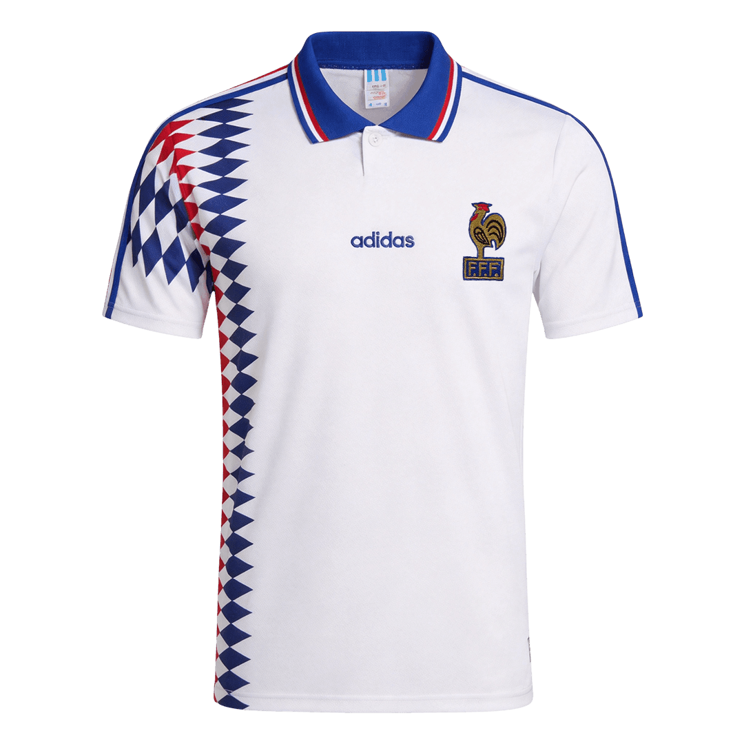 France 1994 Vieras Retro-pelipaita Miesten