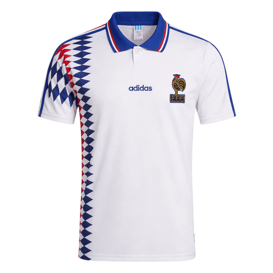 France 1994 Vieras Retro-pelipaita Miesten
