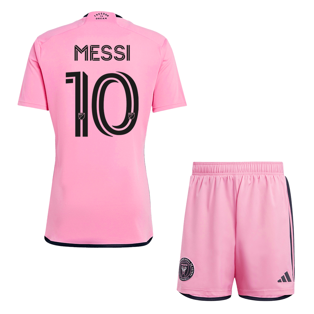 Inter Miami CF 2024/25 Koti Pelipaitasetti Miesten MESSI #10