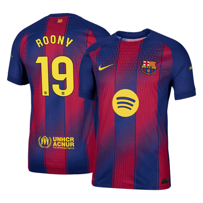 Barcelona 2025/26 Koti Pelipaita (Player Version) Miesten ROONY #19