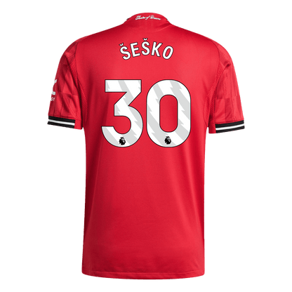 Manchester United 2025/26 Koti Pelipaita (Player Version) Miesten ŠEŠKO #30