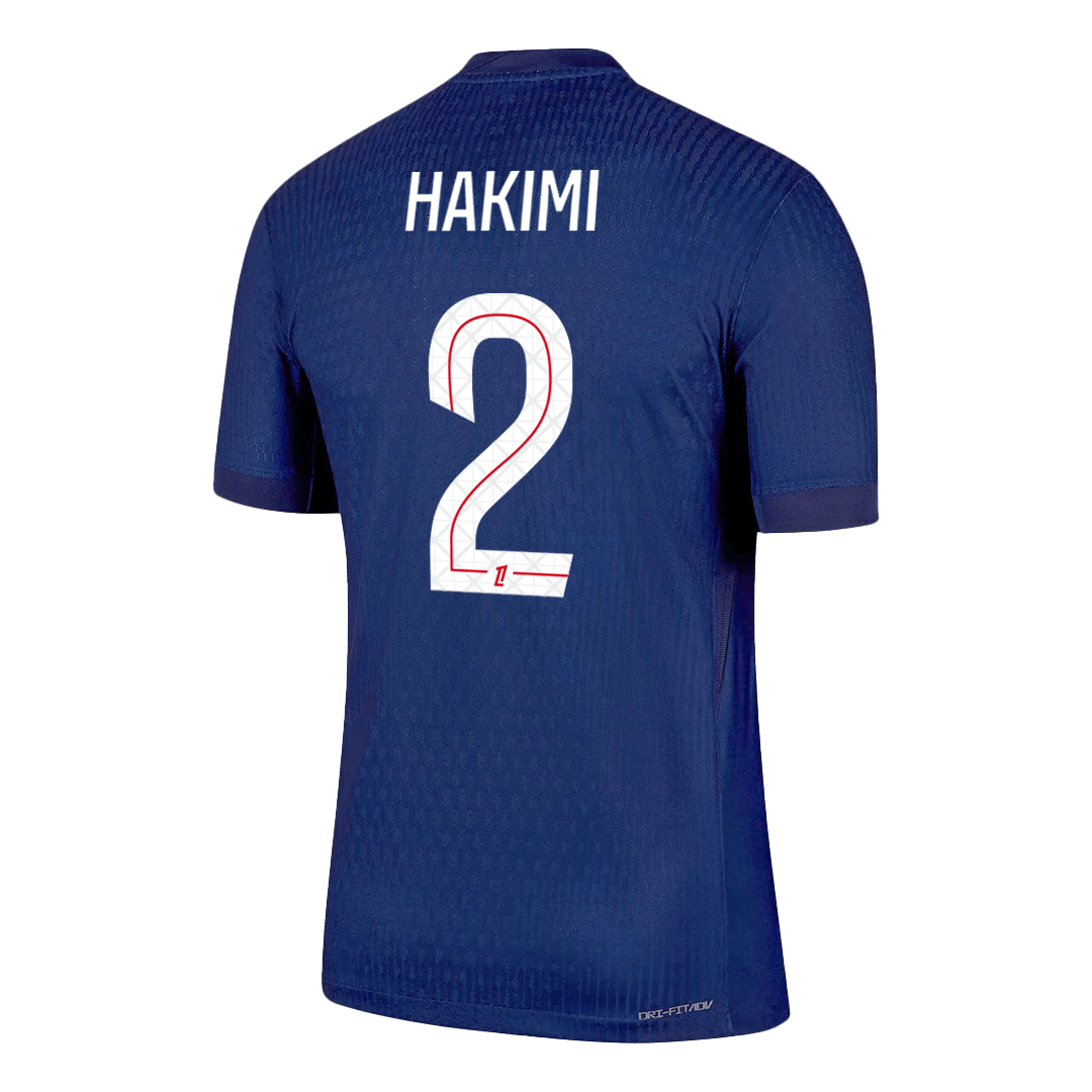PSG 2025/26 Koti Pelipaita (Player Version) Miesten HAKIMI #2