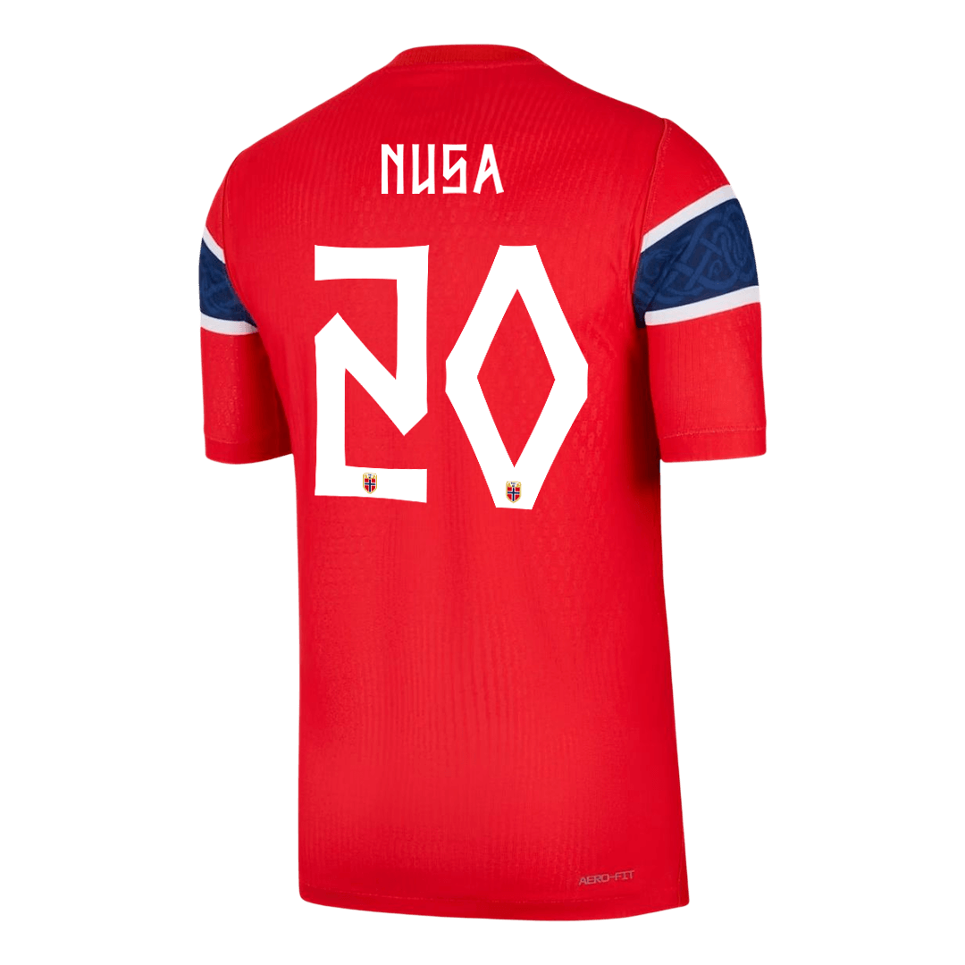 Norway World Cup 2026 Koti Pelipaita (Player Version) Miesten NUSA #20