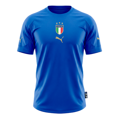 Italy 2004 Koti Retro-pelipaita Miesten