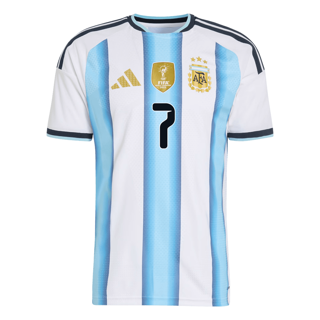Argentina World Cup 2026 Koti Pelipaita (Player Version) Miesten DE PAUL #7