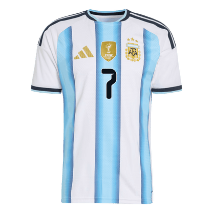 Argentina World Cup 2026 Koti Pelipaita (Player Version) Miesten DE PAUL #7