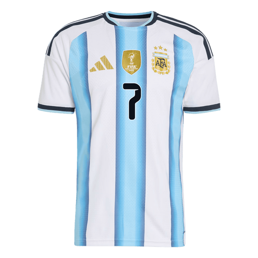 Argentina World Cup 2026 Koti Pelipaita (Player Version) Miesten DE PAUL #7