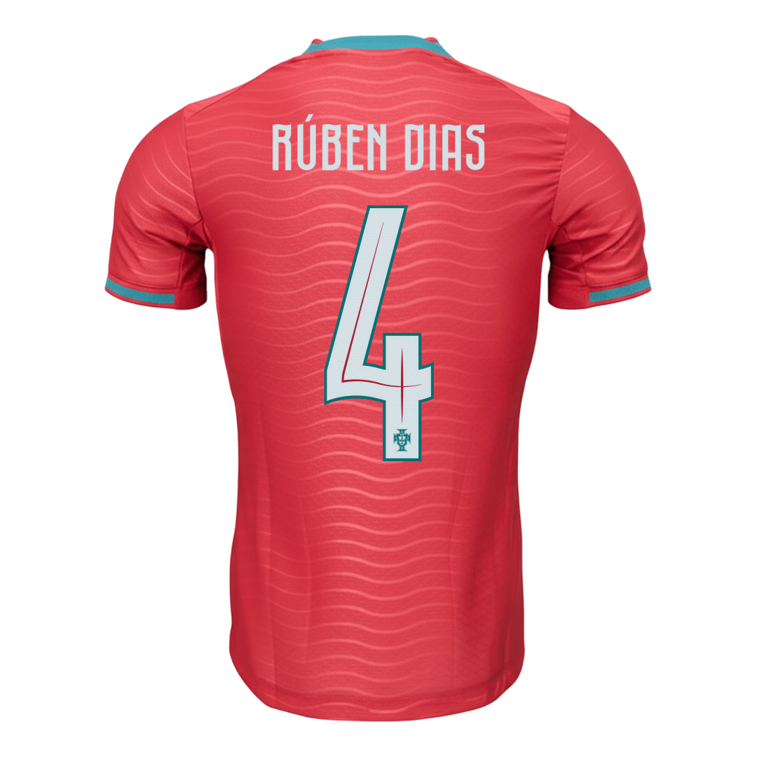 Portugal World Cup 2026 Koti Pelipaita (Player Version) Miesten RÚBEN DIAS #4