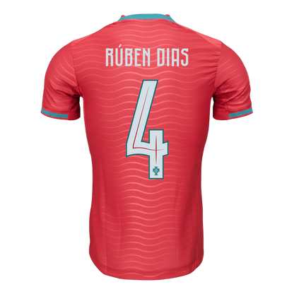 Portugal World Cup 2026 Koti Pelipaita (Player Version) Miesten RÚBEN DIAS #4