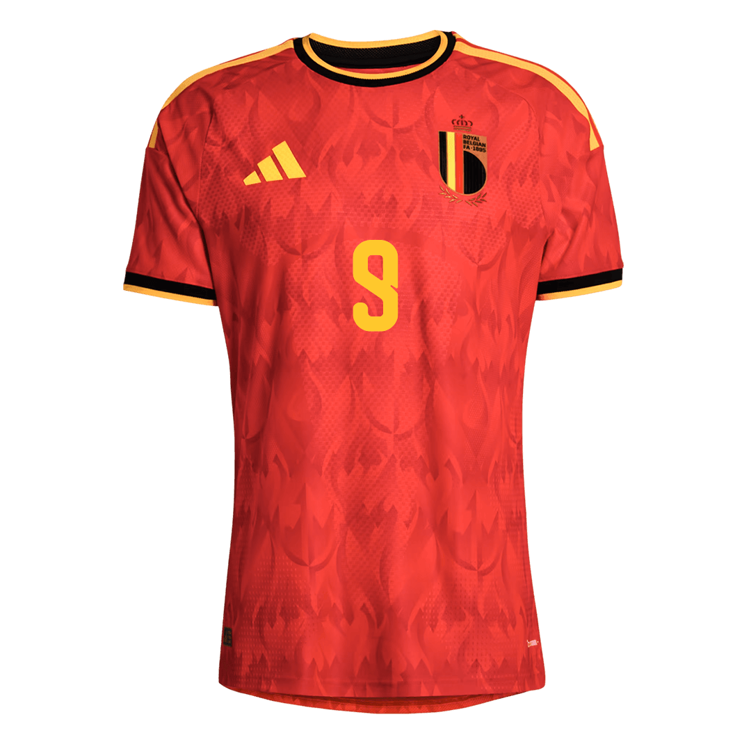 Belgium World Cup 2026 Koti Pelipaita (Player Version) Miesten LUKAKU #9