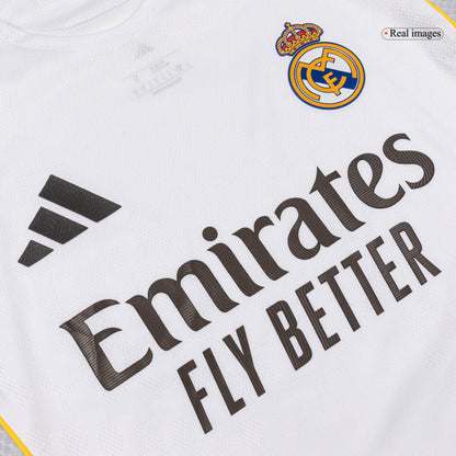 Real Madrid 2025/26 Koti Pelipaita (Player Version) Miesten HUIJSEN #24 [PREMIUM]