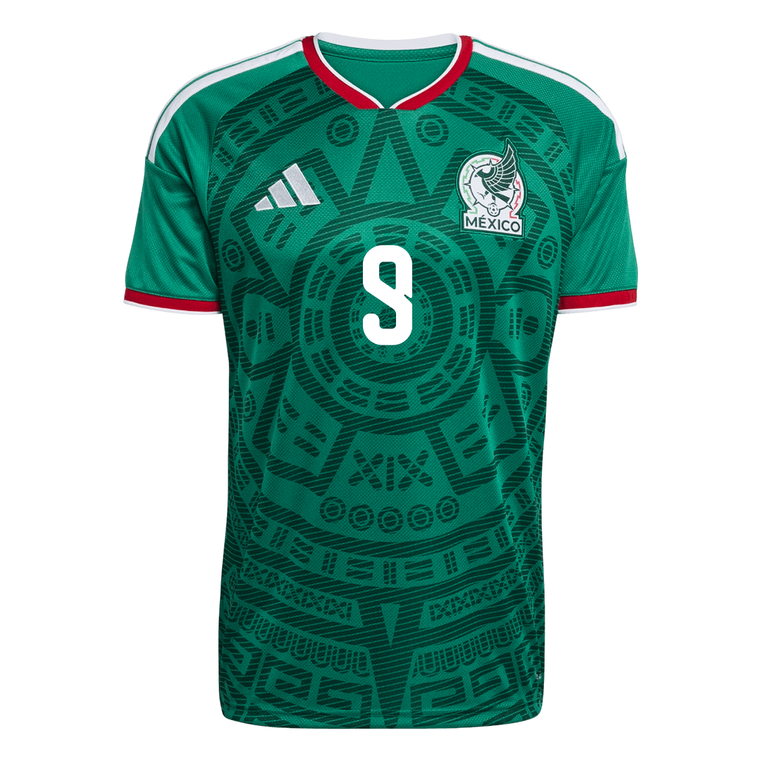 Mexico World Cup 2026 Koti Pelipaita Miesten Raúl #9 [PREMIUM]
