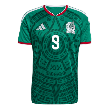 Mexico World Cup 2026 Koti Pelipaita Miesten Raúl #9 [PREMIUM]