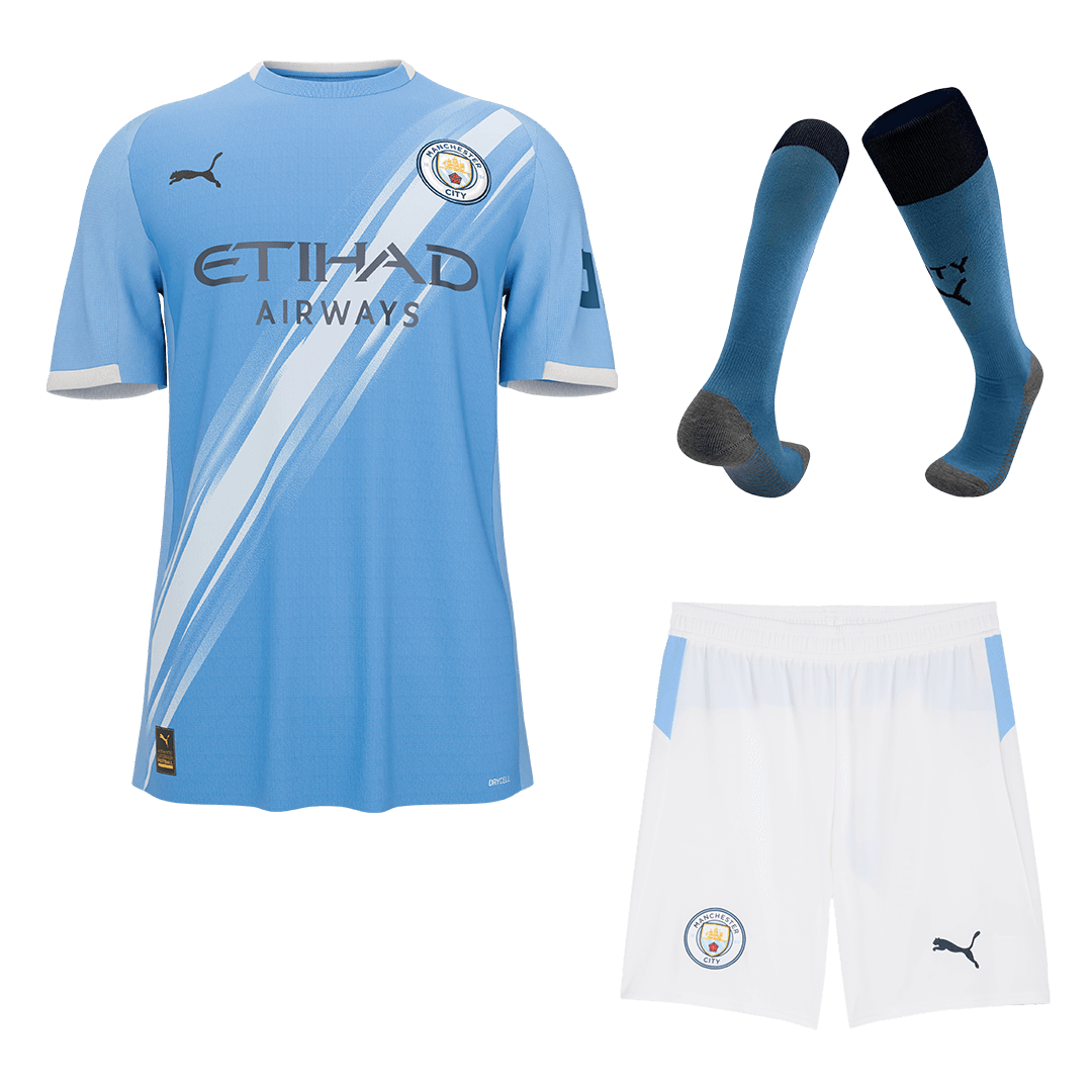 Manchester City 2025/26 Koti Täydellinen peliasu Miesten [PREMIUM]