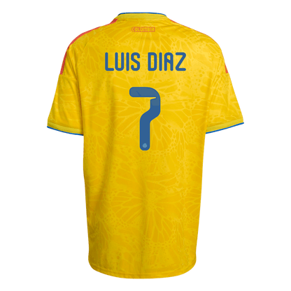 Colombia World Cup 2026 Koti Pelipaita Miesten LUIS DíAZ #7