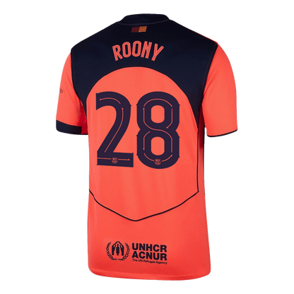 Barcelona 2025/26 Kolmas Pelipaita Miesten ROONY #28