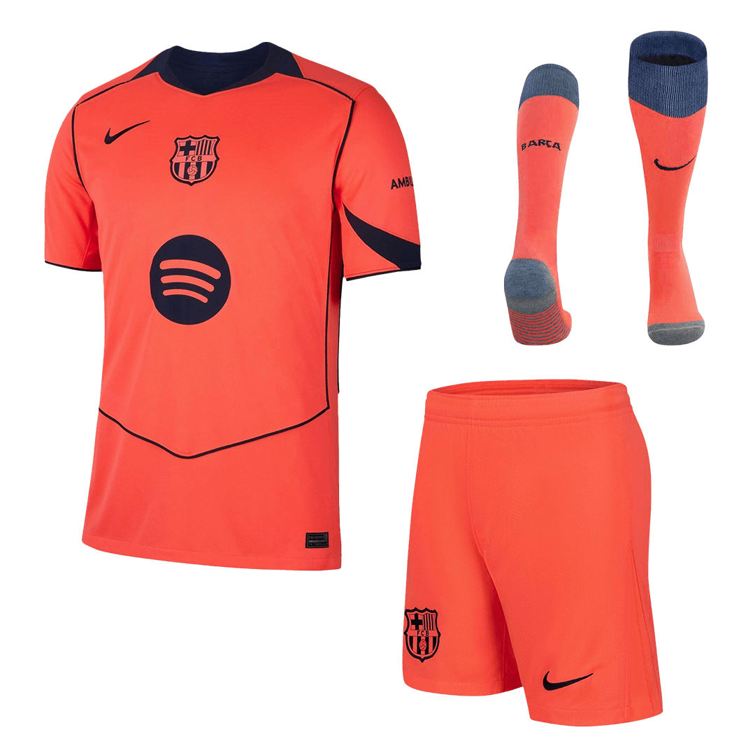 Barcelona 2025/26 Kolmas Täydellinen peliasu Miesten
