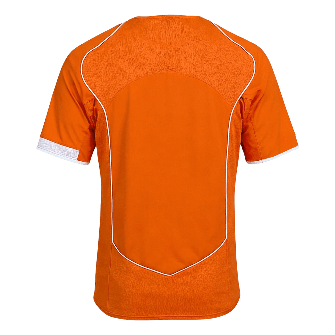 Netherlands 2004 Koti Retro-pelipaita Miesten